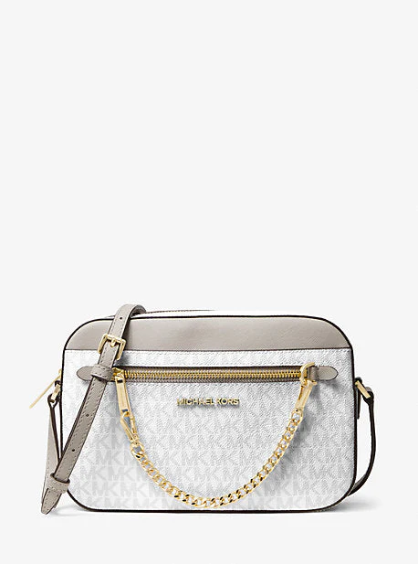 Jet Set Large Logo Crossbody Bag - Image 25