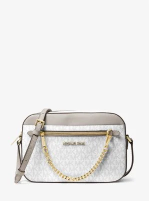 Jet Set Large Logo Crossbody Bag - Image 26