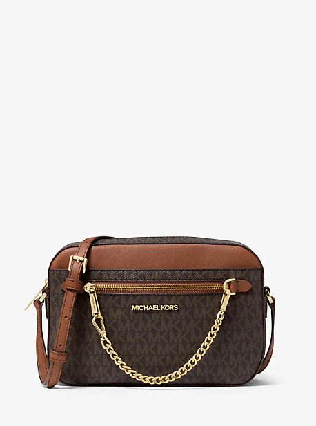 Jet Set Large Logo Crossbody Bag - Image 42