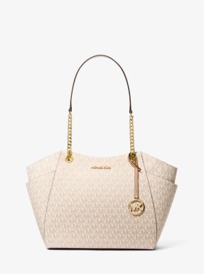 Jet Set Large Logo Shoulder Bag - Image 6