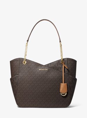 Jet Set Large Logo Shoulder Bag - Image 14
