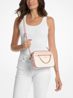 Jet Set Large Ombré Signature Logo Crossbody Bag - Image 4