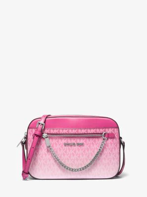 Jet Set Large Ombré Signature Logo Crossbody Body - Image 2