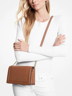 Jet Set Large Saffiano Leather Crossbody Bag - Image 18