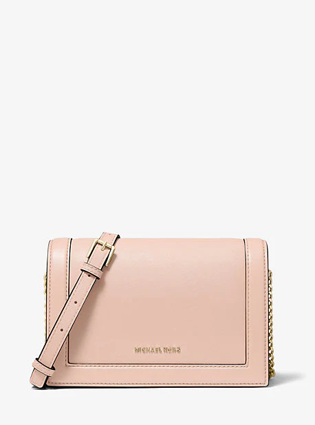 Jet Set Large Saffiano Leather Crossbody Bag - Image 30