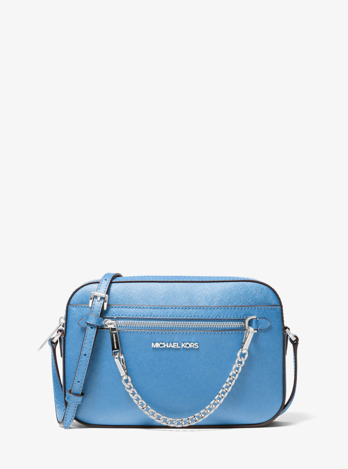 Jet Set Large Saffiano Leather Crossbody Bag - Image 30