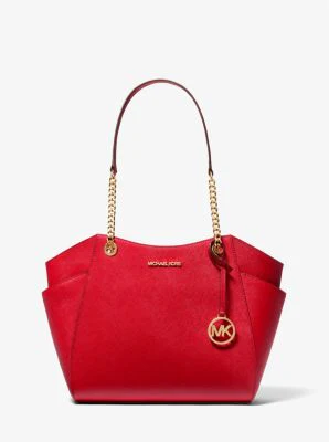 Jet Set Large Saffiano Leather Shoulder Bag - Image 34
