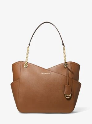 Jet Set Large Saffiano Leather Shoulder Bag - Image 6