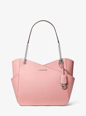 Jet Set Large Saffiano Leather Tote Bag - Image 6