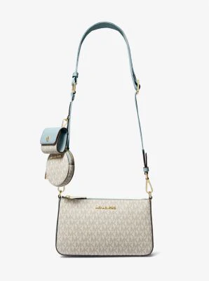 Jet Set Logo Crossbody Bag with Case for Apple Airpods Pro® - Image 14