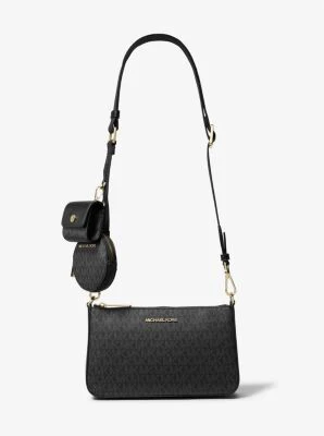 Jet Set Logo Crossbody Bag with Case for Apple Airpods Pro® - Image 2