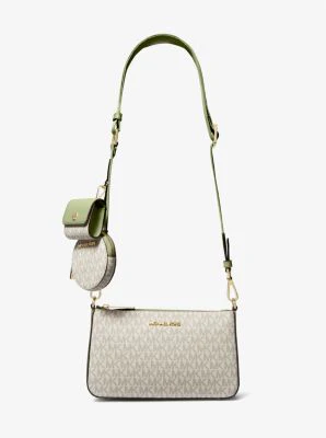 Jet Set Logo Crossbody Bag with Case for Apple Airpods Pro® - Image 22