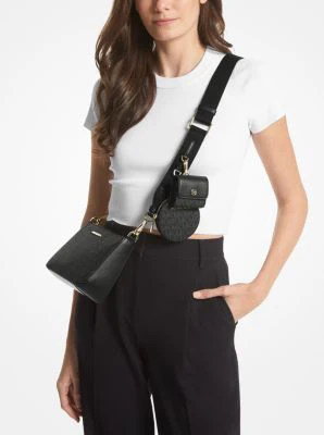 Jet Set Logo Crossbody Bag with Case for Apple Airpods Pro® - Image 4
