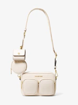 Jet Set Medium Leather Crossbody Bag with Case for Apple Airpods Pro® - Image 2