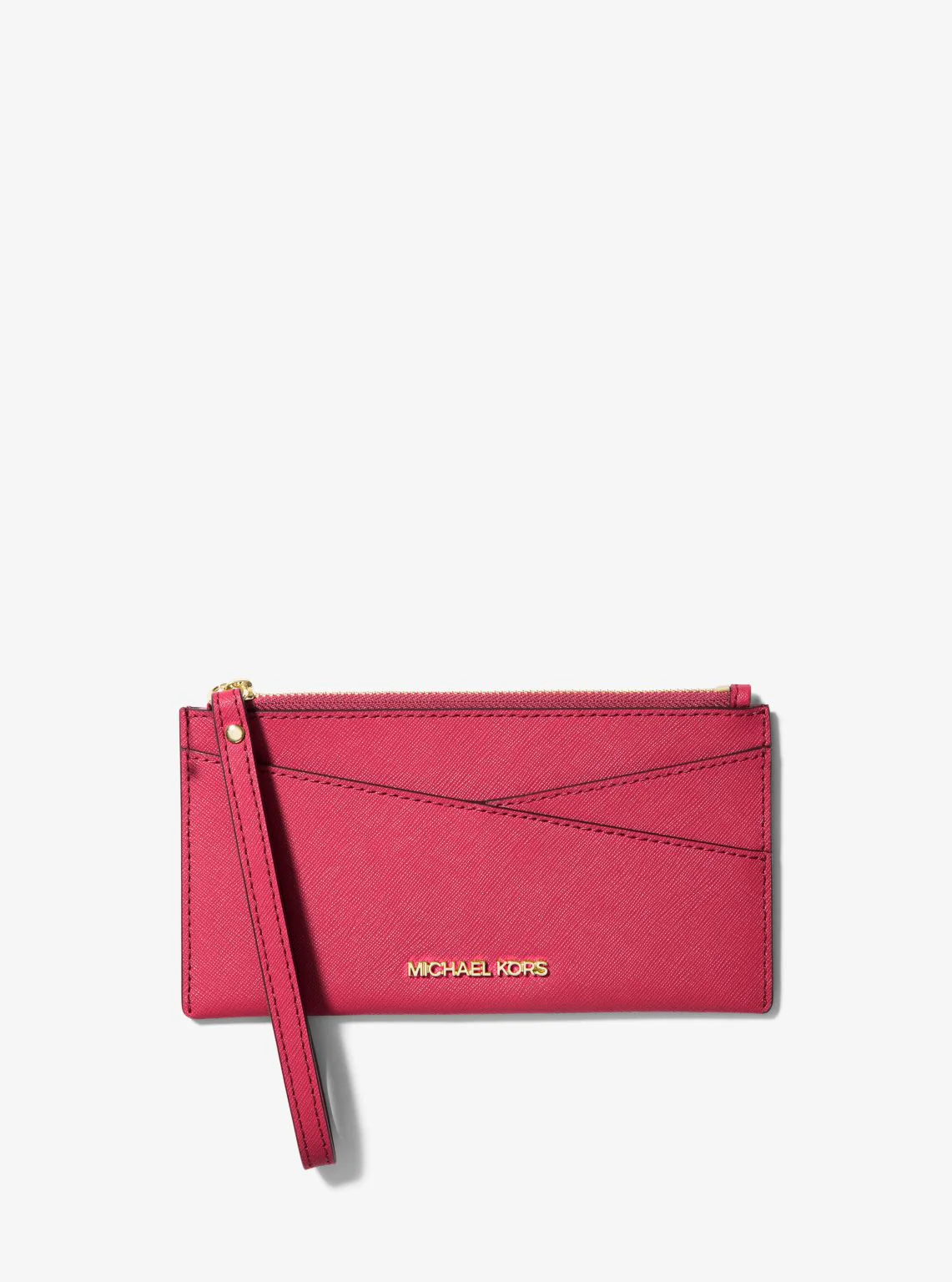 Jet Set Medium Saffiano Leather Crossover Wristlet - Image 11