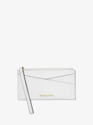 Jet Set Medium Saffiano Leather Crossover Wristlet - Image 9