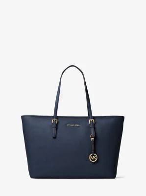 Jet Set Medium Saffiano Leather Top-Zip Tote Bag - Image 16