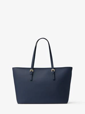 Jet Set Medium Saffiano Leather Top-Zip Tote Bag - Image 19