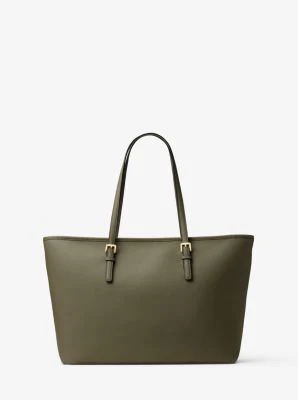 Jet Set Medium Saffiano Leather Top-Zip Tote Bag - Image 24