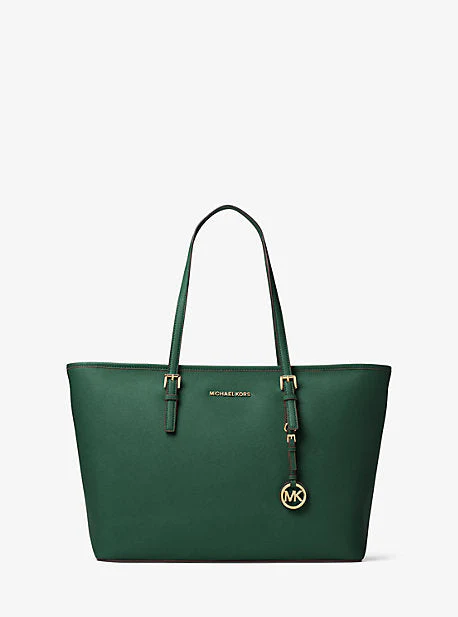 Jet Set Medium Saffiano Leather Top-Zip Tote Bag - Image 31