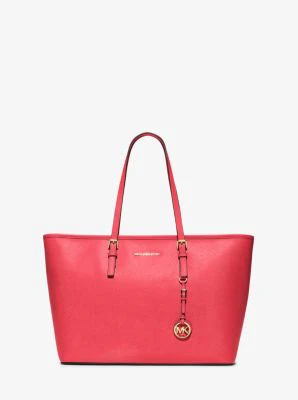 Jet Set Medium Saffiano Leather Top-Zip Tote Bag - Image 81