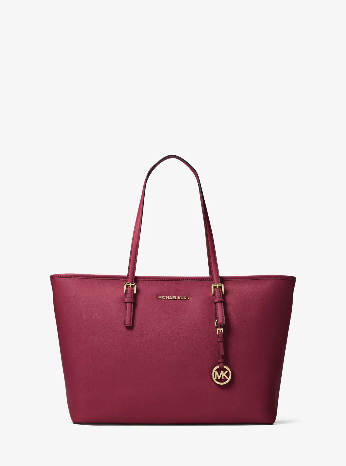 Jet Set Medium Saffiano Leather Top-Zip Tote Bag - Image 86