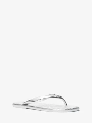 Jet Set Metallic PVC Flip-Flop - Image 6