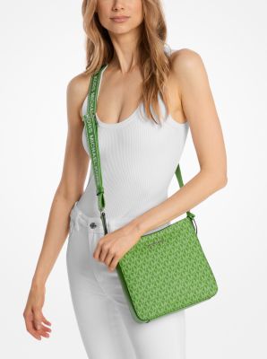 Jet Set Signature Logo Messenger Bag - Image 5