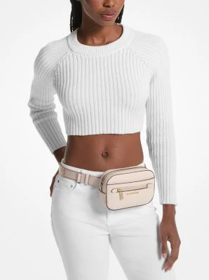 Jet Set Small Pebbled Leather Belt Bag - Image 28