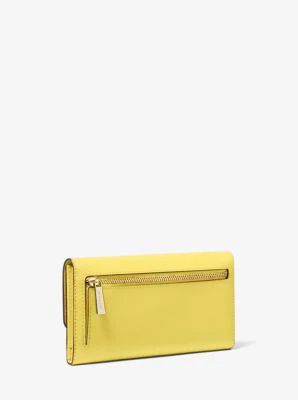 Jet Set Travel Crossgrain Leather Tri-Fold Wallet - Image 13