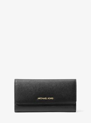 Jet Set Travel Crossgrain Leather Tri-Fold Wallet - Image 15