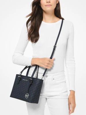 Jet Set Travel Extra-Small Logo Top-Zip Tote Bag - Image 25