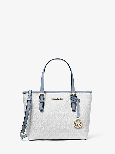 Jet Set Travel Extra-Small Logo Top-Zip Tote Bag - Image 6