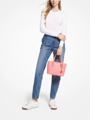 Jet Set Travel Extra-Small Logo Top-Zip Tote Bag - Image 80