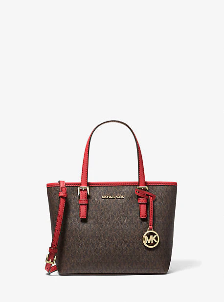 Jet Set Travel Extra-Small Logo Top-Zip Tote Bag - Image 86