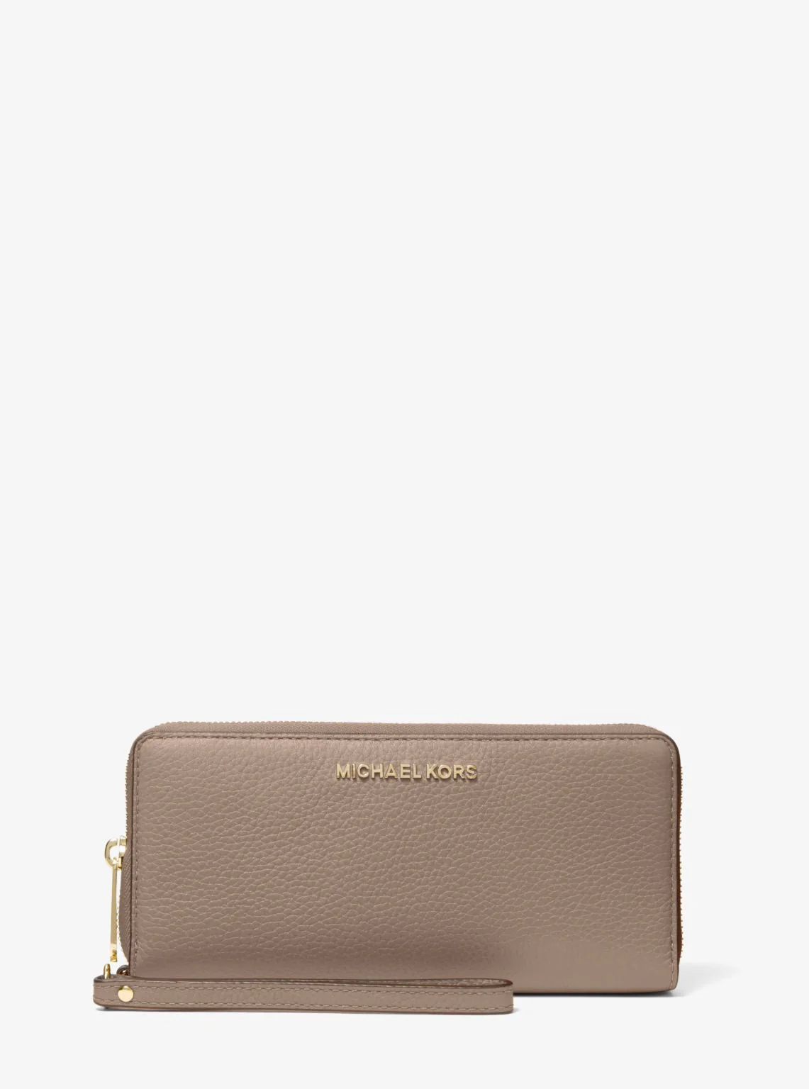 Jet Set Travel Large Pebbled Leather Wristlet - Image 17