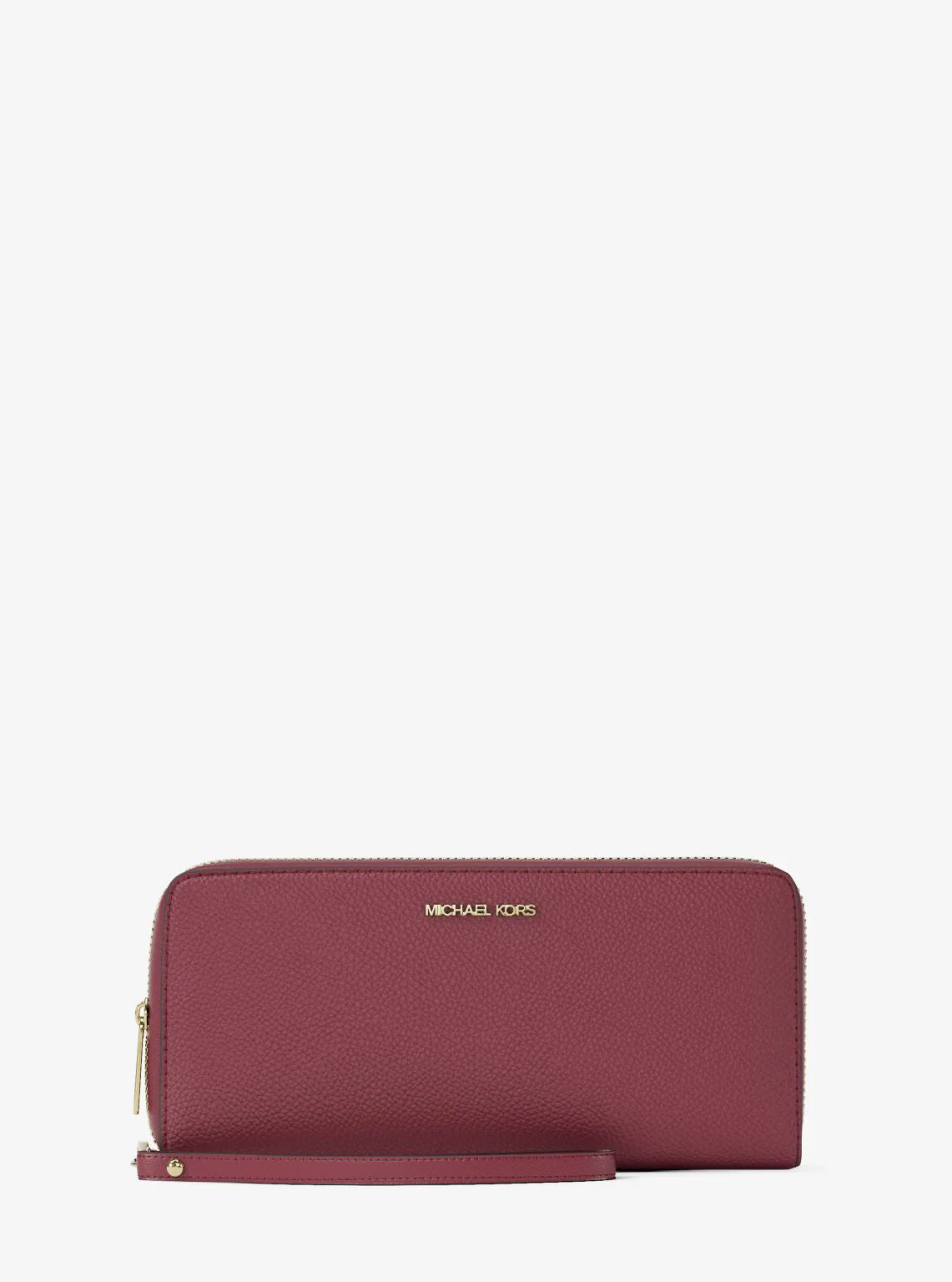 Jet Set Travel Large Pebbled Leather Wristlet - Image 29