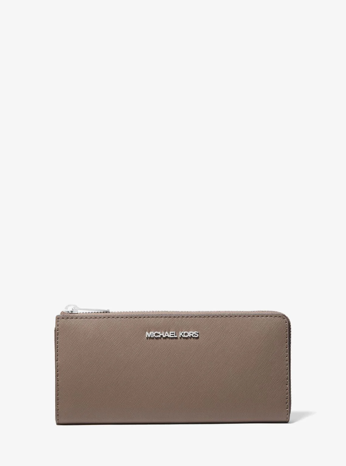 Jet Set Travel Large Saffiano Leather Quarter-Zip Wallet - Image 16