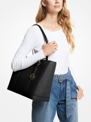 Jet Set Travel Large Saffiano Leather Tote Bag - Image 16