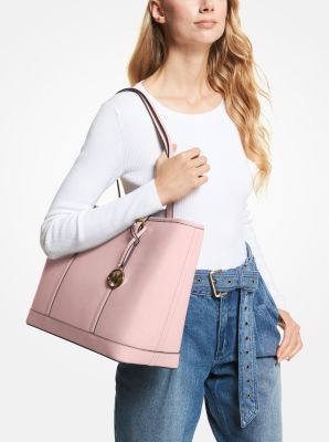 Jet Set Travel Large Saffiano Leather Tote Bag - Image 8