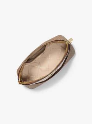 Jet Set Travel Medium Color-Block Signature Logo Crossbody Bag - Image 3