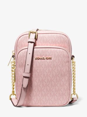 Jet Set Travel Medium Logo Crossbody Bag - Image 7