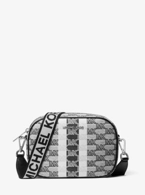 Jet Set Travel Medium Logo Stripe Crossbody Bag - Image 2