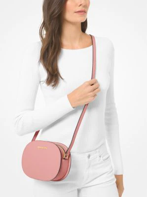 Jet Set Travel Medium Saffiano Leather Crossbody Bag - Image 16