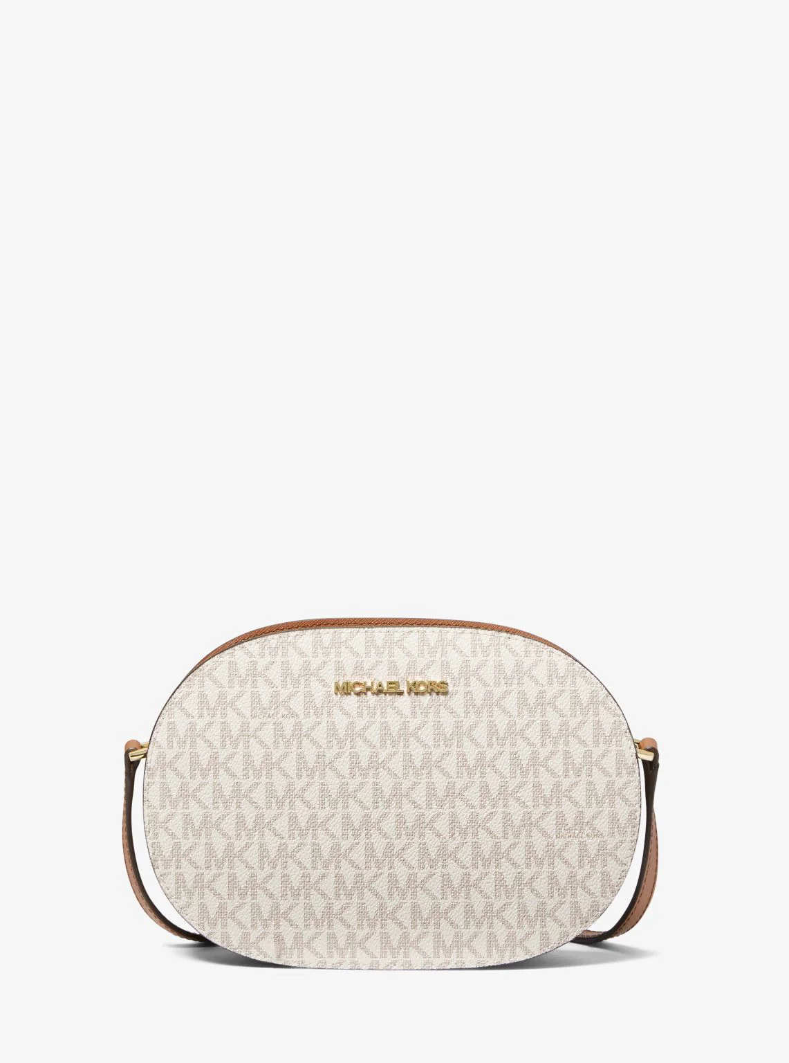 Jet Set Travel Medium Signature Logo Crossbody Bag - Image 5