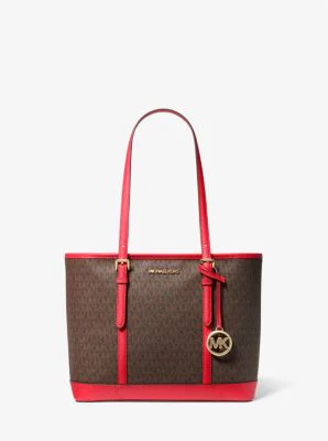 Jet Set Travel Small Logo Top-Zip Tote Bag - Image 6