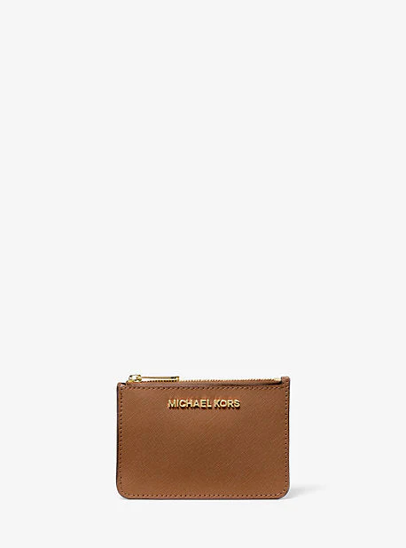 Jet Set Travel Small Saffiano Leather Coin Pouch - Image 10
