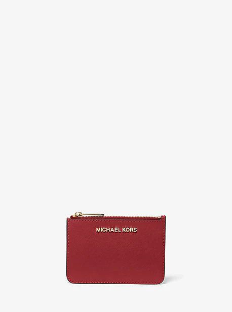 Jet Set Travel Small Saffiano Leather Coin Pouch - Image 3