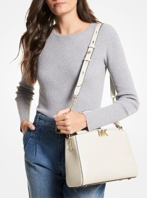 Karlie Medium Leather Satchel - Image 4