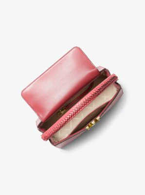Karlie Medium Leather Satchel - Image 7